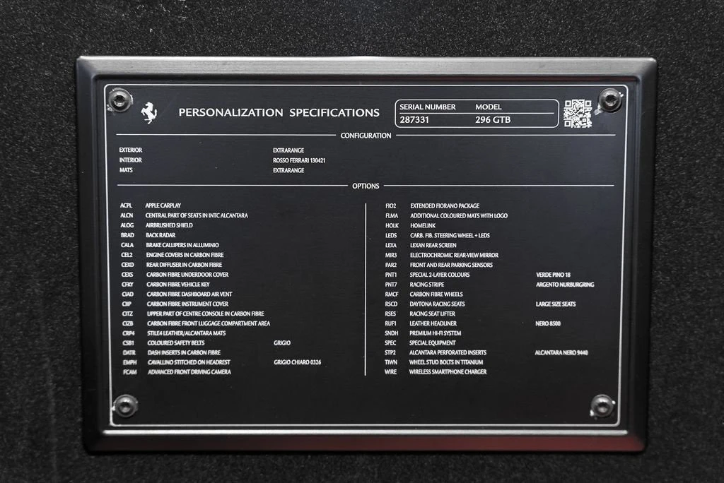 2022 Ferrari 296 GTB - Image 19 of 31
