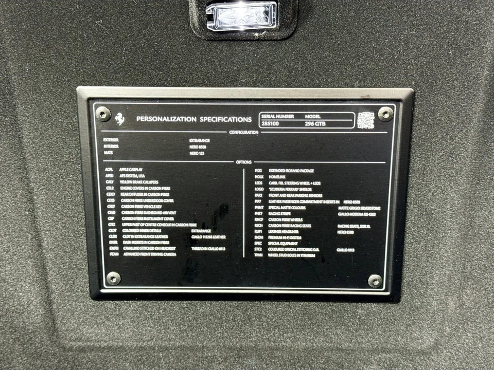 2022 Ferrari 296 GTB - Image 28 of 29