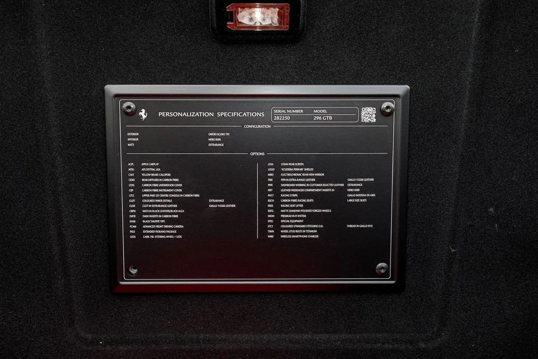 2022 Ferrari 296 GTB - Image 11 of 31