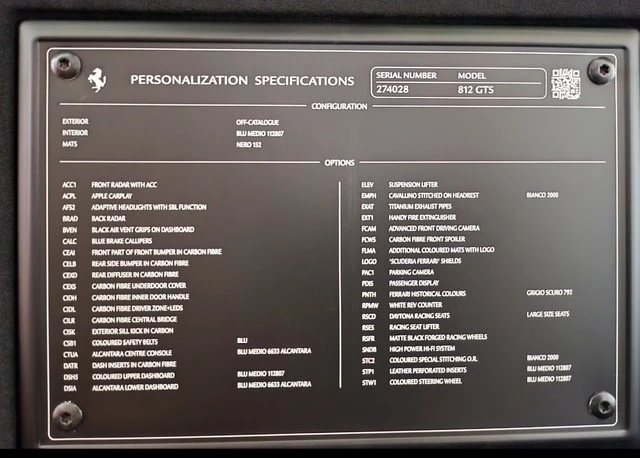 2022 Ferrari 812 GTS - Image 7 of 9
