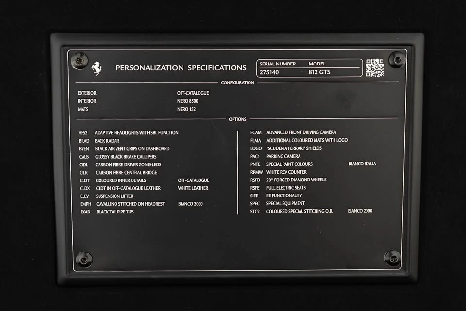 2022 Ferrari 812 GTS - Image 19 of 20