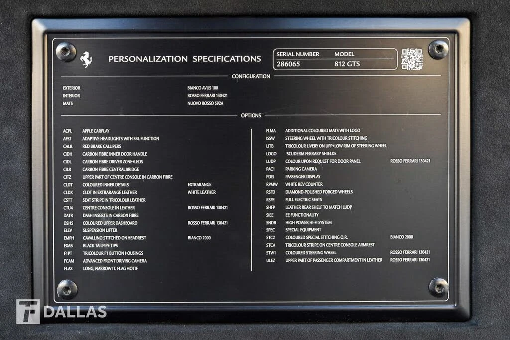 2022 Ferrari 812 GTS - Image 30 of 31