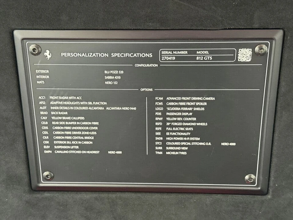 2022 Ferrari 812 GTS - Image 26 of 31