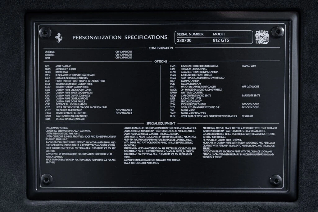 2022 Ferrari 812 GTS - Image 25 of 31