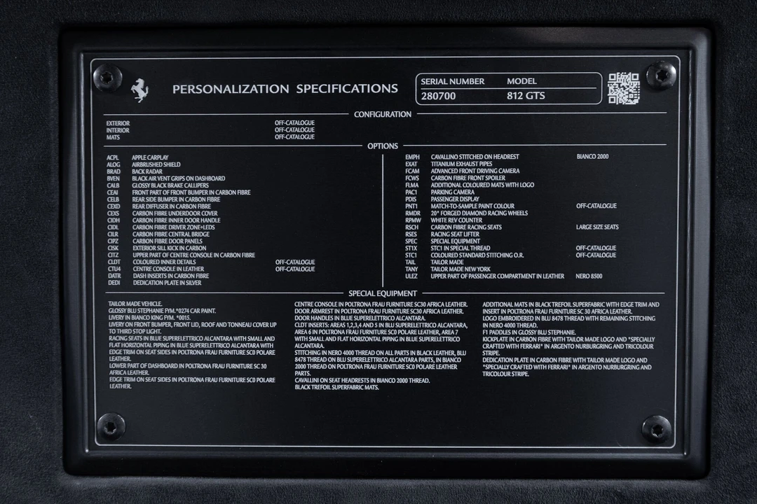 2022 Ferrari 812 GTS - Image 25 of 31