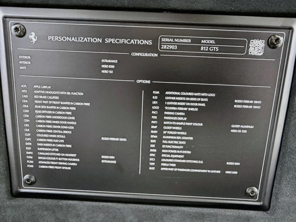 2022 Ferrari 812 GTS - Image 17 of 31