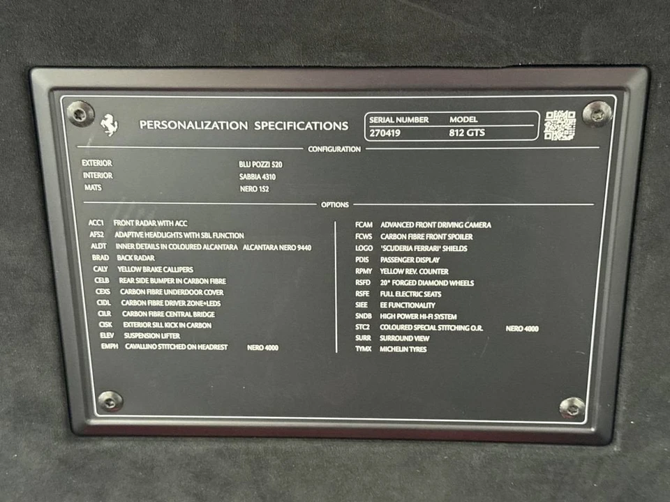 2022 Ferrari 812 GTS - Image 26 of 31