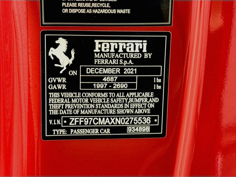 2022 Ferrari 812 GTS - Image 27 of 29