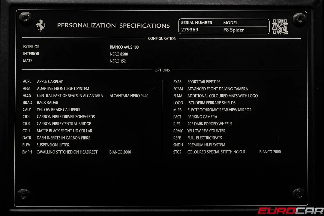 2022 Ferrari F8 Spider - Image 13 of 31
