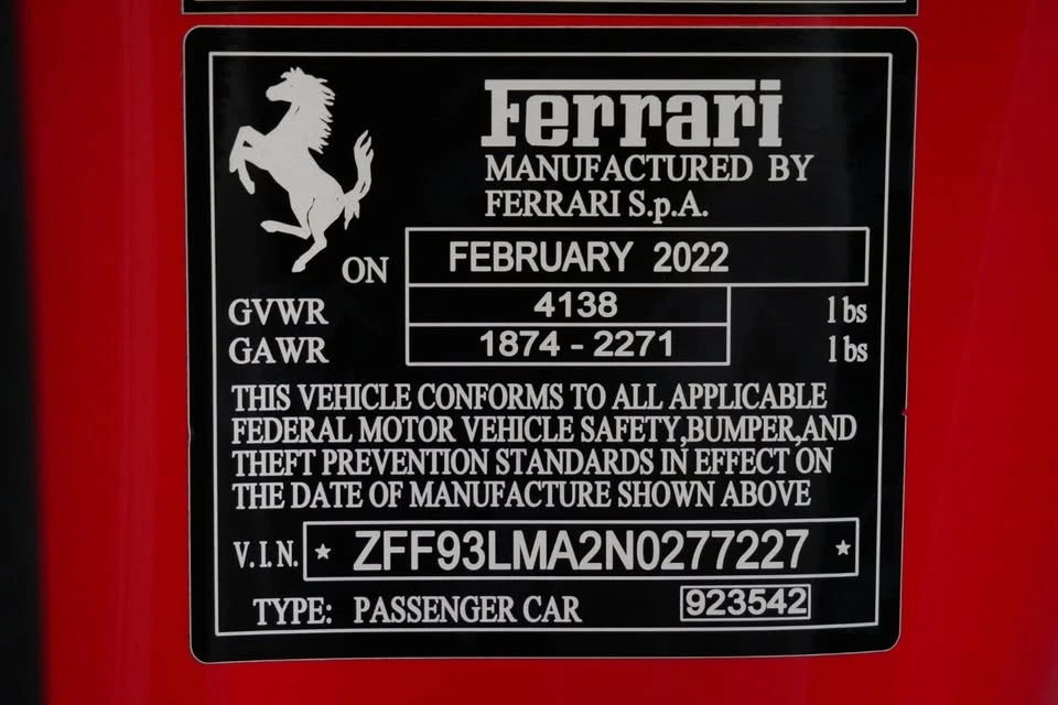 2022 Ferrari F8 Spider - Image 19 of 20