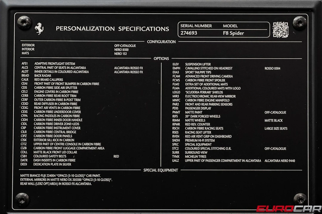 2022 Ferrari F8 Spider - Image 15 of 31