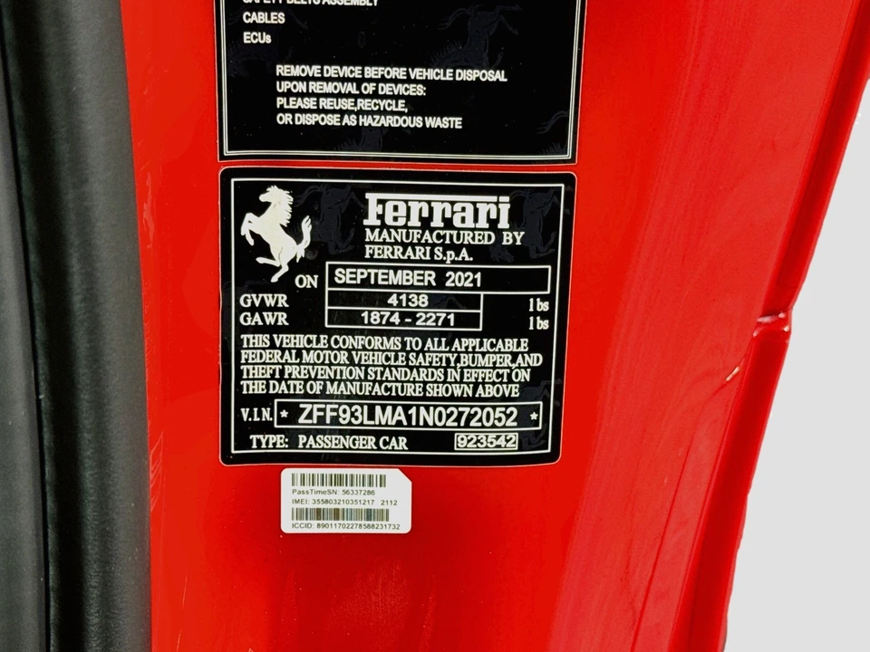 2022 Ferrari F8 Spider - Image 28 of 28