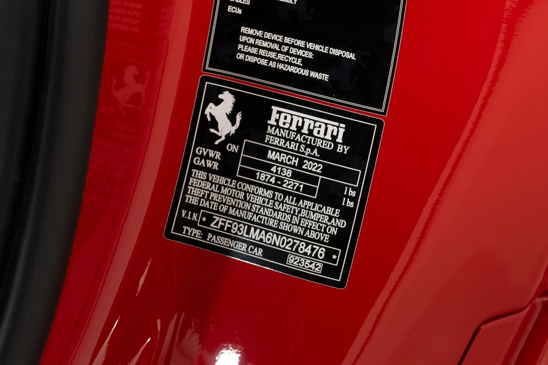 2022 Ferrari F8 Spider - Image 29 of 31