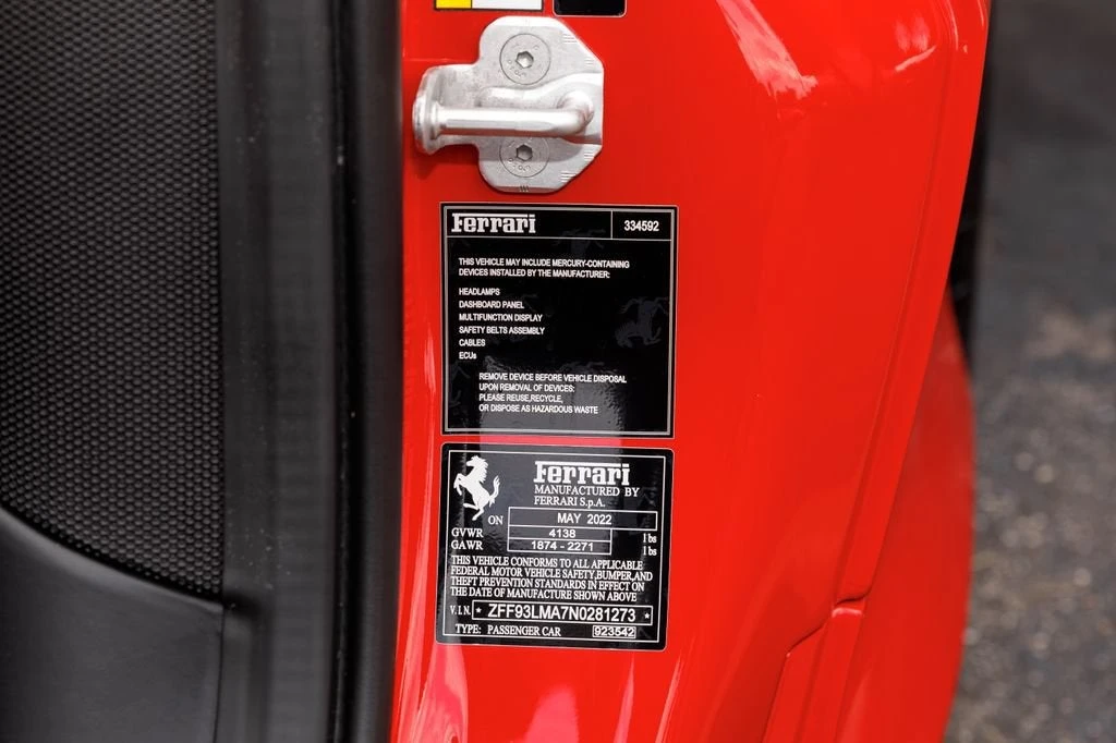 2022 Ferrari F8 Spider - Image 21 of 31