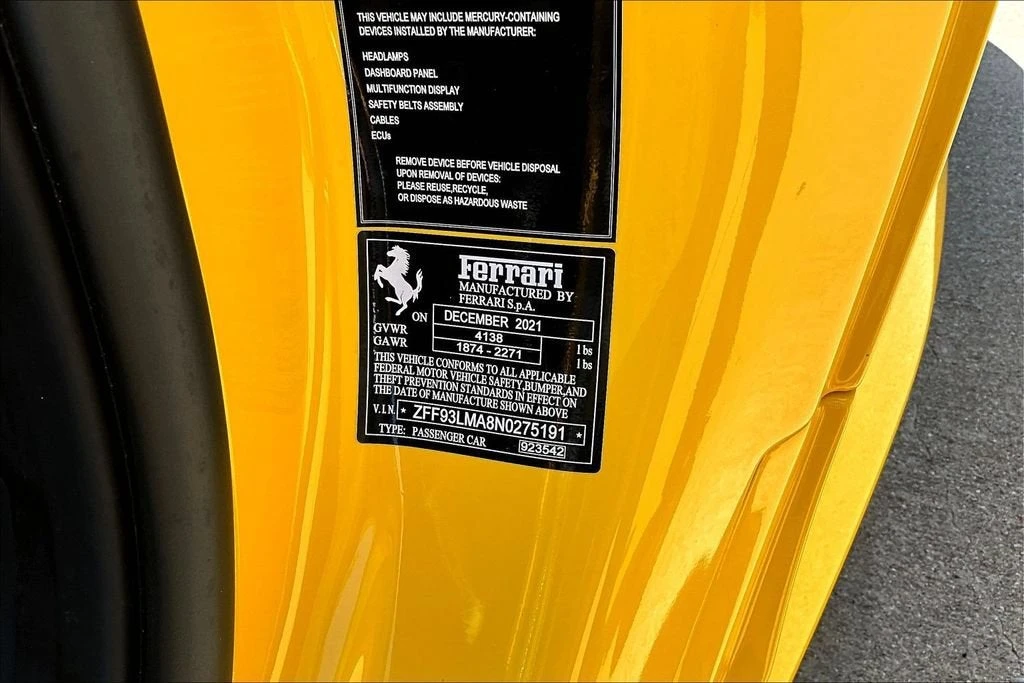 2022 Ferrari F8 Spider - Image 17 of 30