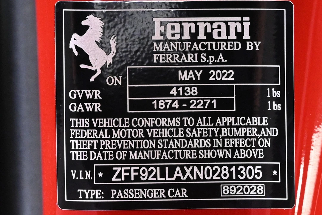 2022 Ferrari F8 Tributo - Image 28 of 28