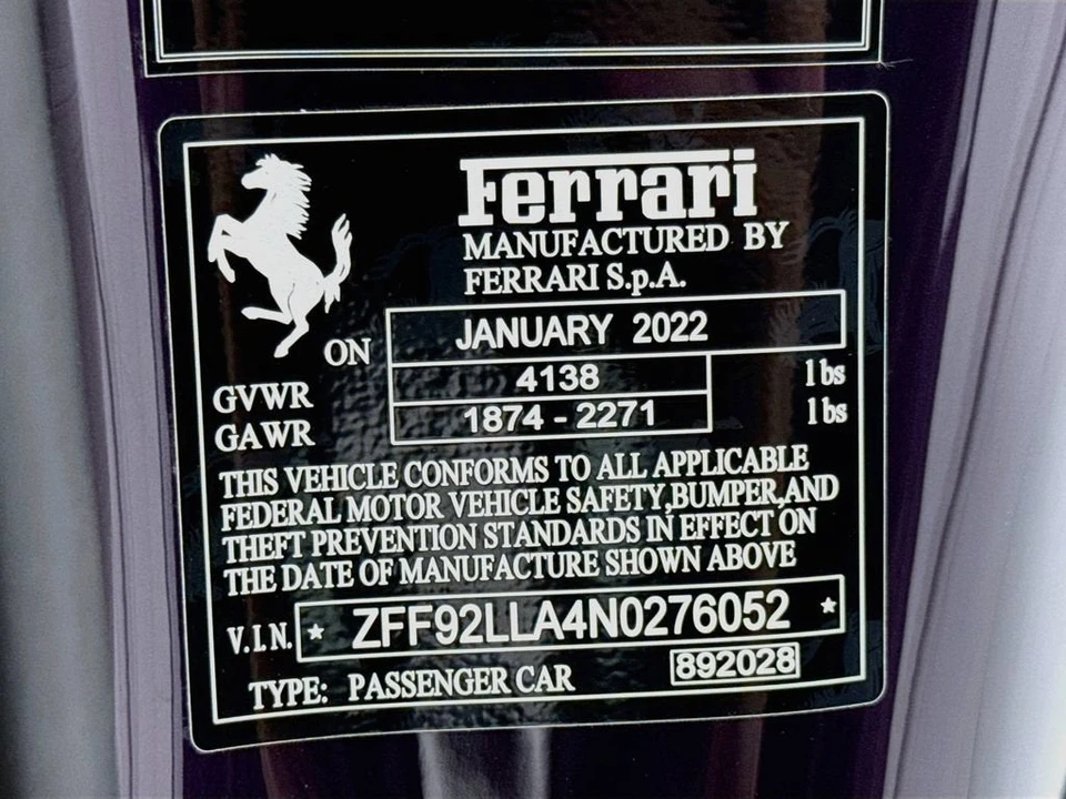 2022 Ferrari F8 Tributo - Image 30 of 30
