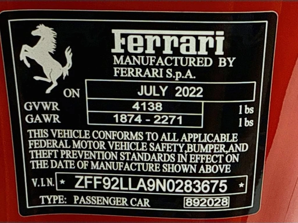 2022 Ferrari F8 Tributo - Image 31 of 31