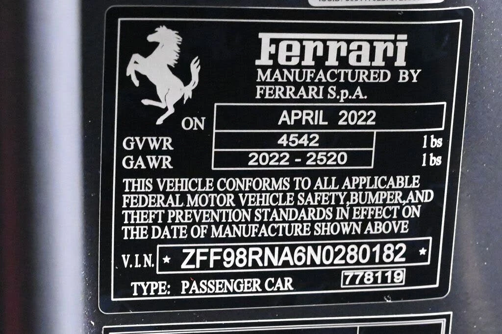 2022 Ferrari Roma - Image 26 of 26