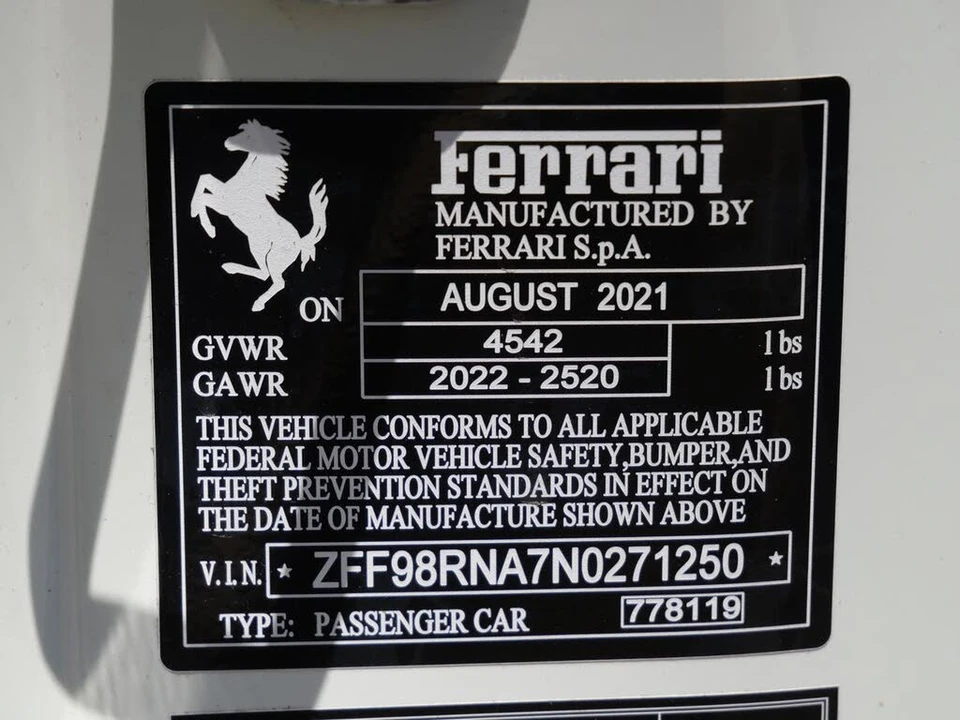 2022 Ferrari Roma - Image 27 of 27