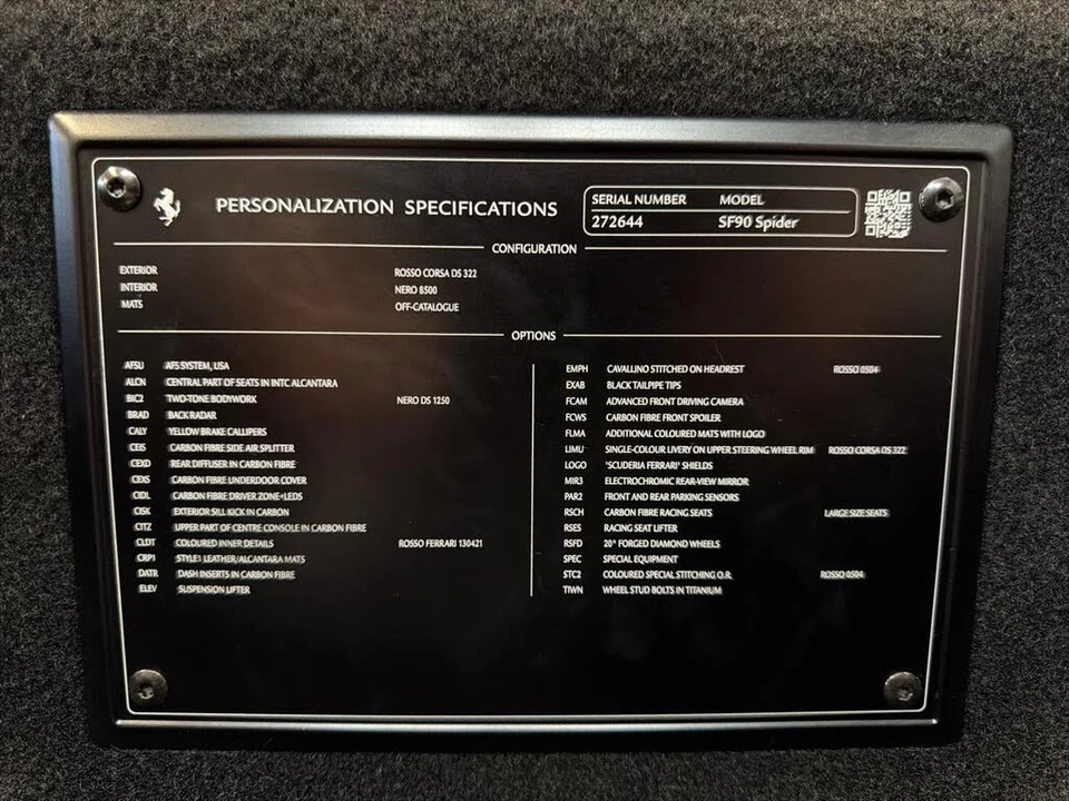 2022 Ferrari SF90 Spider - Image 31 of 31