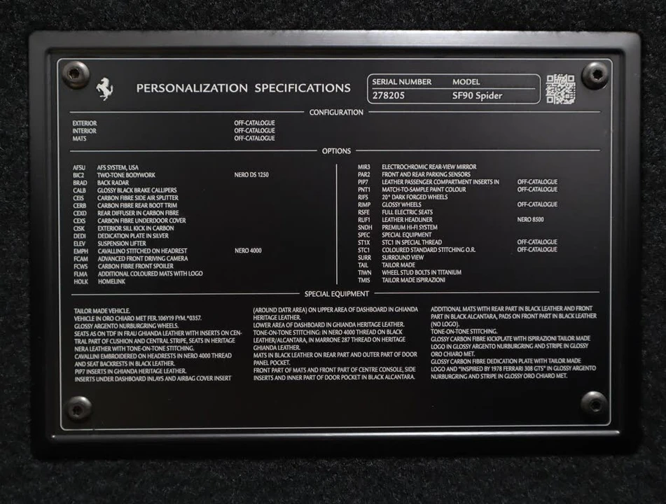 2022 Ferrari SF90 Spider - Image 13 of 31