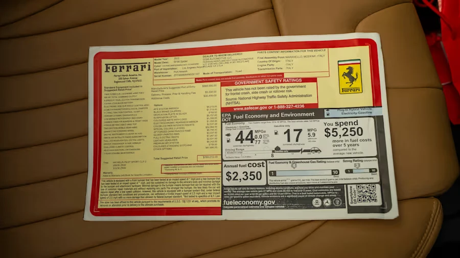 2022 Ferrari SF90 Spider - Image 25 of 26
