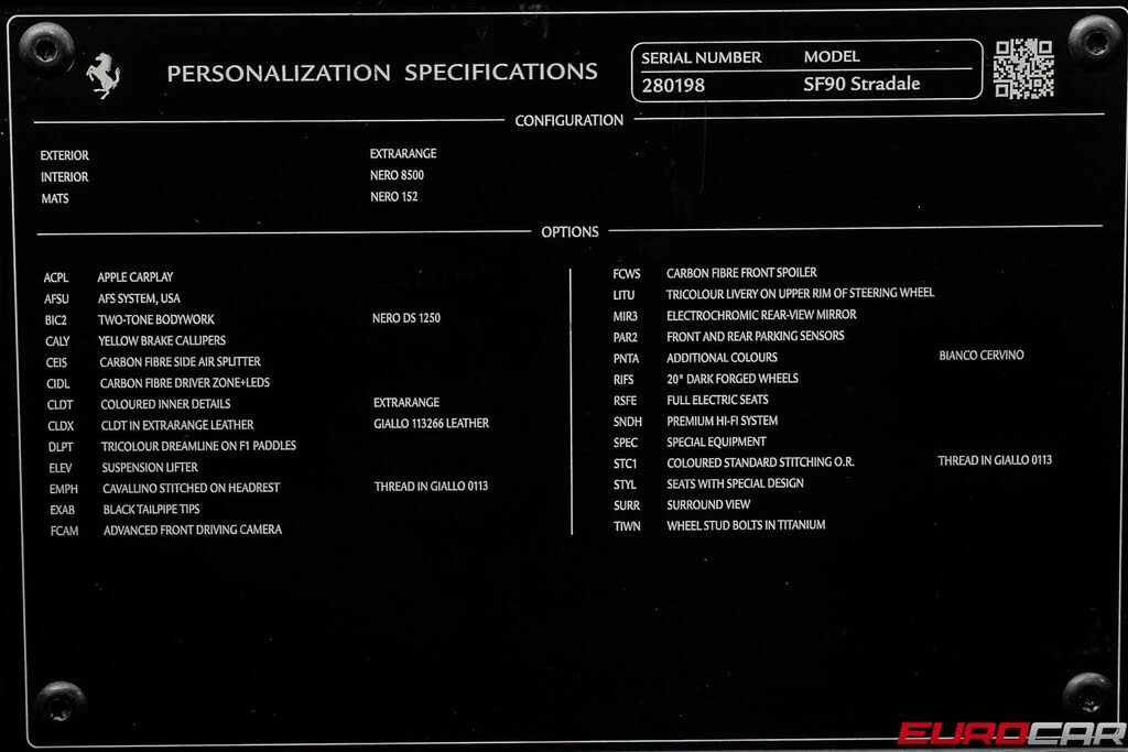 2022 Ferrari SF90 Stradale - Image 11 of 31