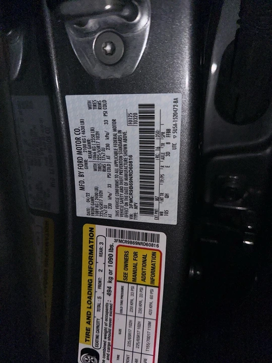2022 Ford Bronco 6th Gen - Image 20 of 20