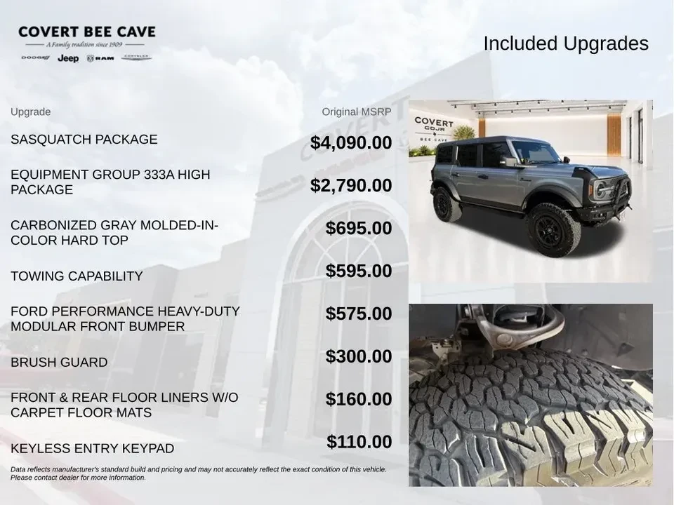 2022 Ford Bronco 6th Gen - Image 8 of 19