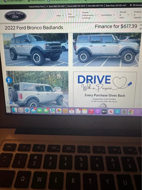 2022 Ford Bronco 6th Gen - Image 2 of 4