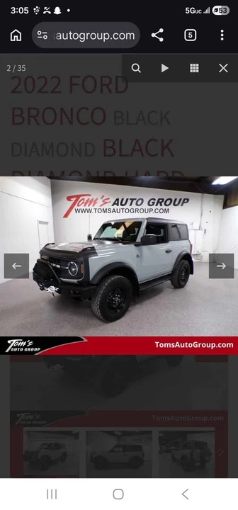 2022 Ford Bronco 6th Gen - Image 8 of 17