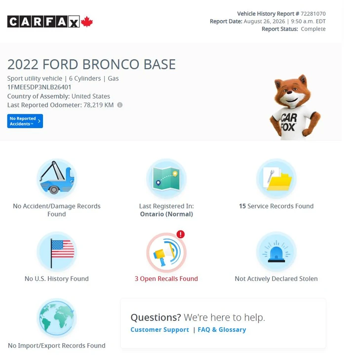 2022 Ford Bronco 6th Gen - Image 13 of 13