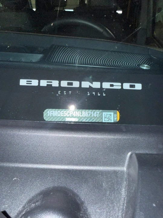 2022 Ford Bronco 6th Gen - Image 14 of 27