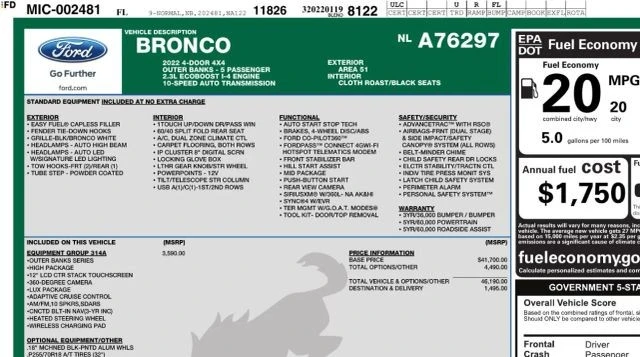 2022 Ford Bronco Sport - Image 7 of 31