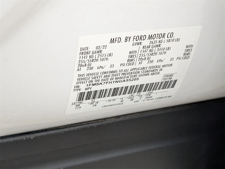 2022 Ford Explorer 6th Gen - Image 10 of 12