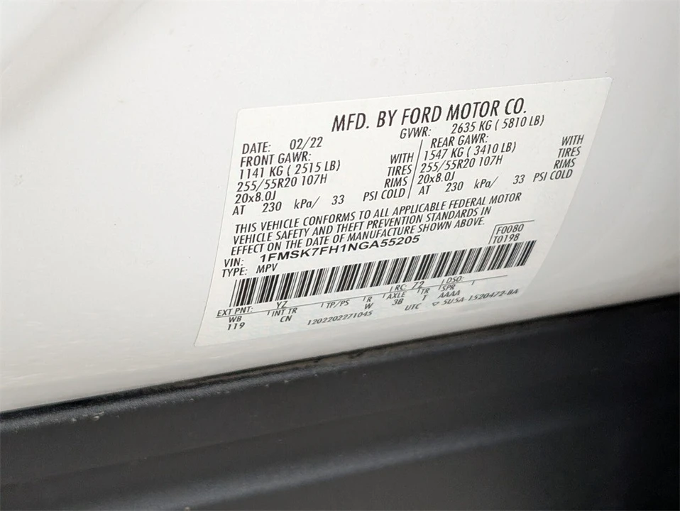 2022 Ford Explorer 6th Gen - Image 10 of 12