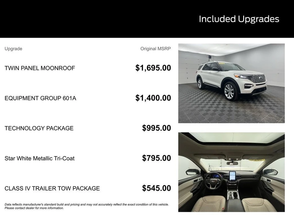 2022 Ford Explorer 6th Gen - Image 3 of 12