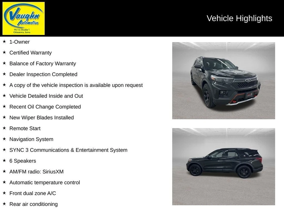 2022 Ford Explorer 6th Gen - Image 2 of 21