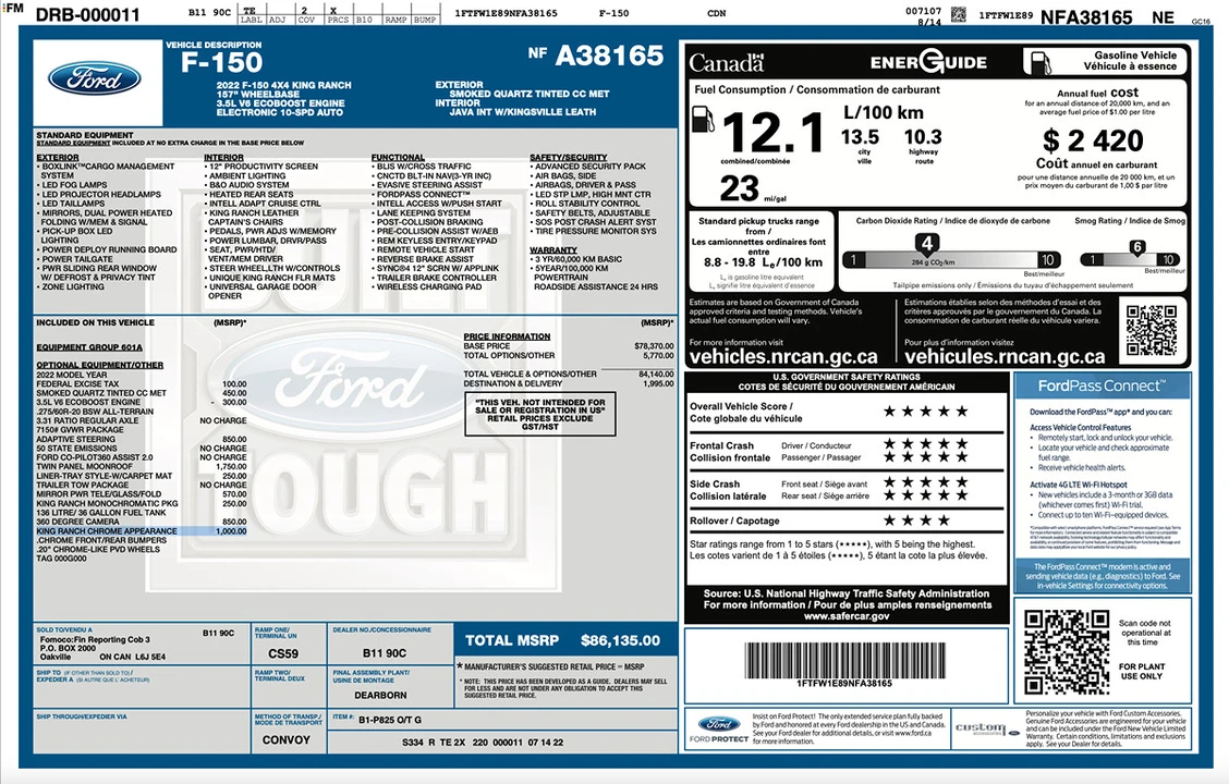 2022 Ford F-150 14th Gen - Image 2 of 31