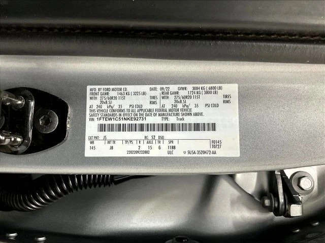 2022 Ford F-150 14th Gen - Image 31 of 31