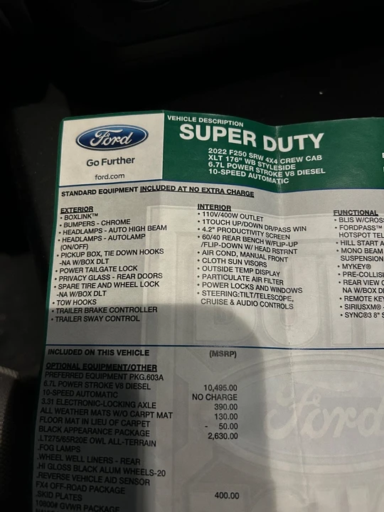2022 Ford Super Duty 4th Gen - Image 19 of 21