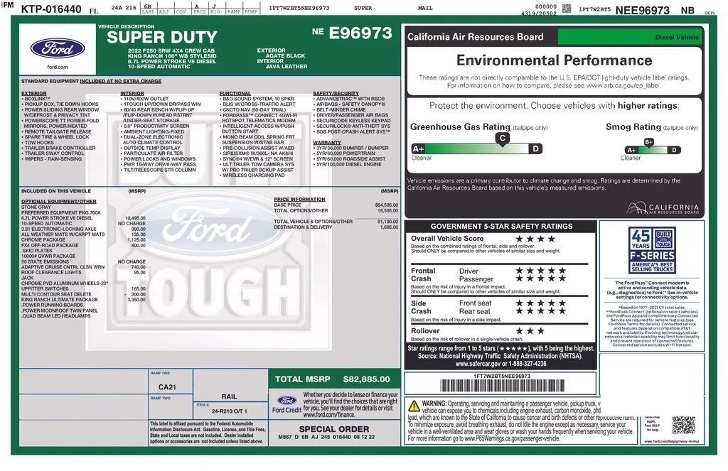 2022 Ford Super Duty 4th Gen - Image 9 of 12