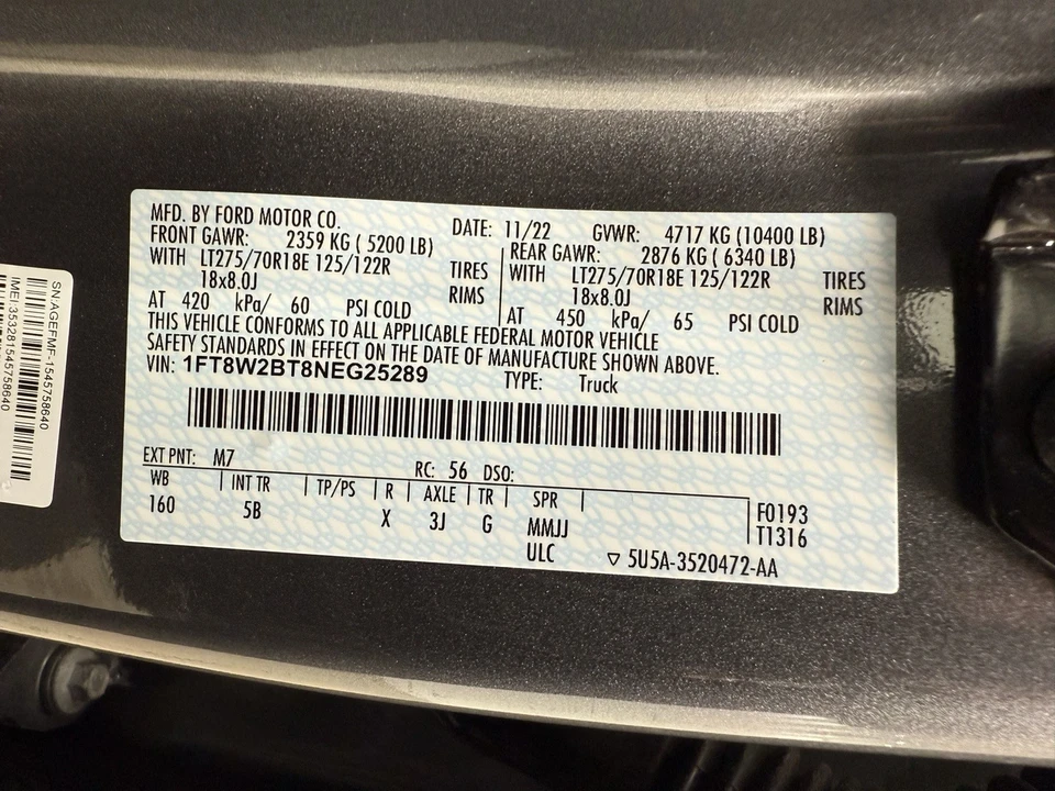 2022 Ford Super Duty 4th Gen - Image 15 of 21