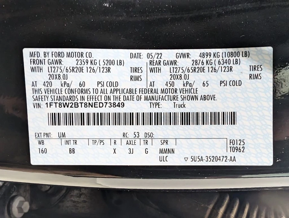 2022 Ford Super Duty 4th Gen - Image 9 of 10