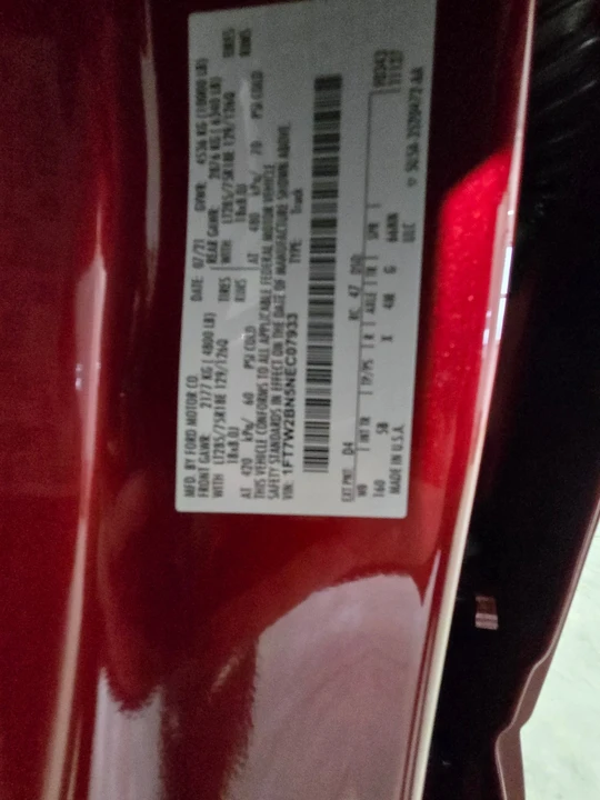 2022 Ford Super Duty 4th Gen - Image 14 of 21