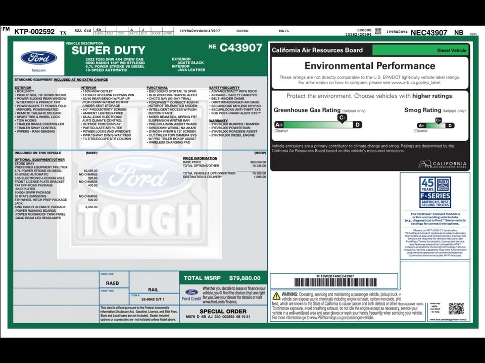 2022 Ford Super Duty 4th Gen - Image 4 of 31