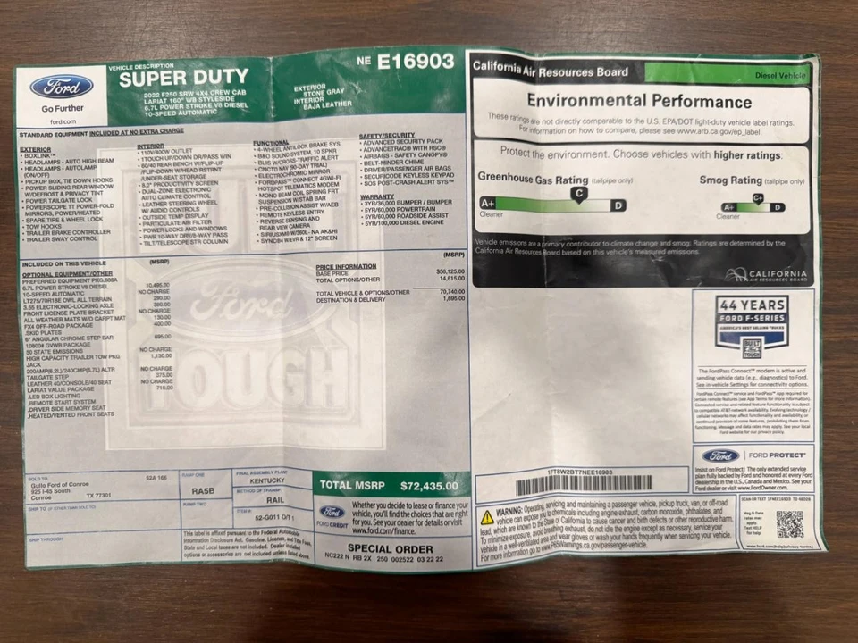 2022 Ford Super Duty 4th Gen - Image 31 of 31