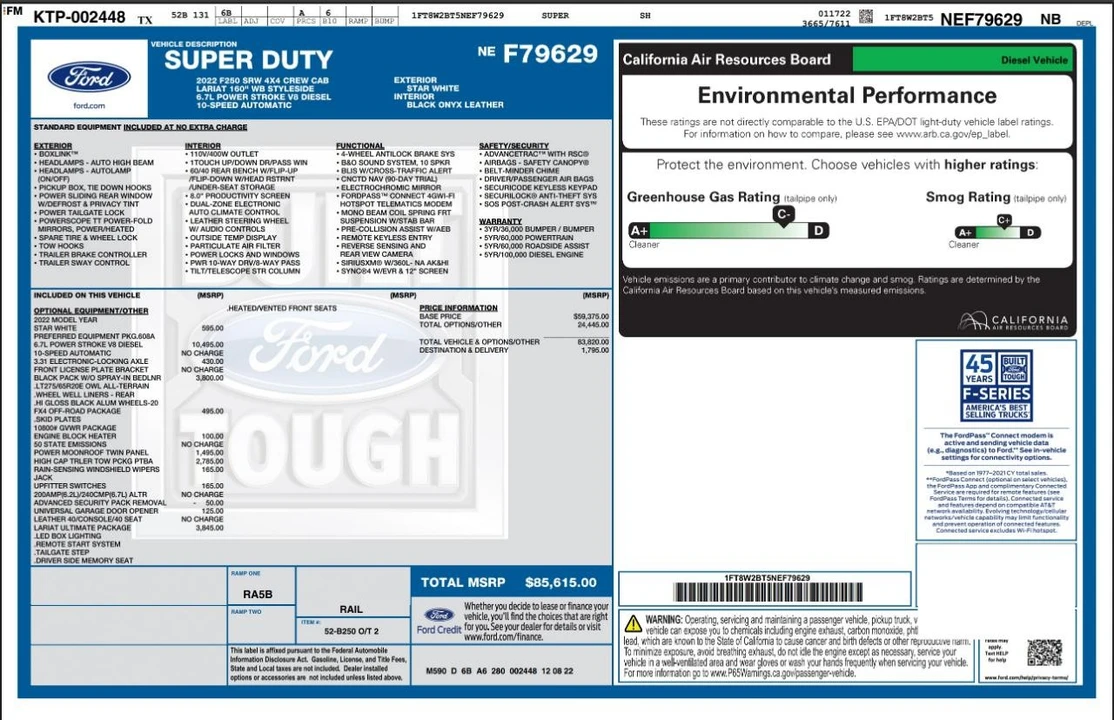 2022 Ford Super Duty 4th Gen - Image 4 of 31