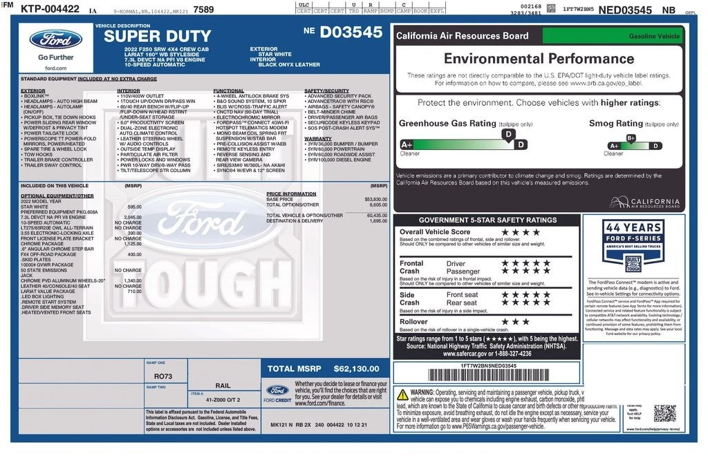 2022 Ford Super Duty 4th Gen - Image 4 of 12